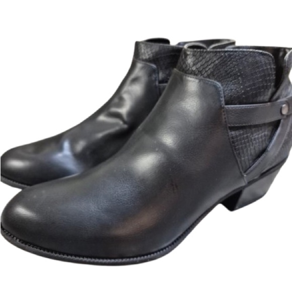 Dr Scholls Leather Ankle Boots
